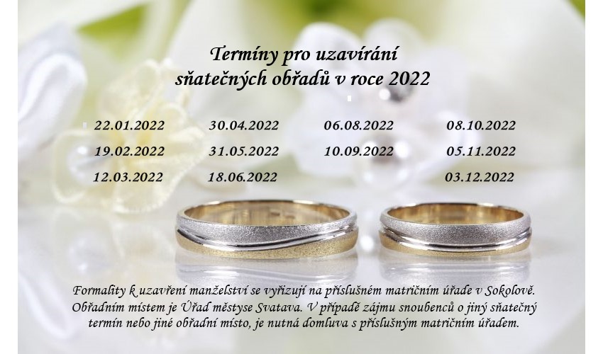 Termíny pro uzavírání sňatečných obřadů v roce 2022.jpg